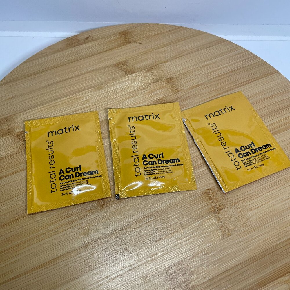 Matrix Total Results A Curl Can Dream Hair Scalp Oil Light Weight 10 mL .34 oz
